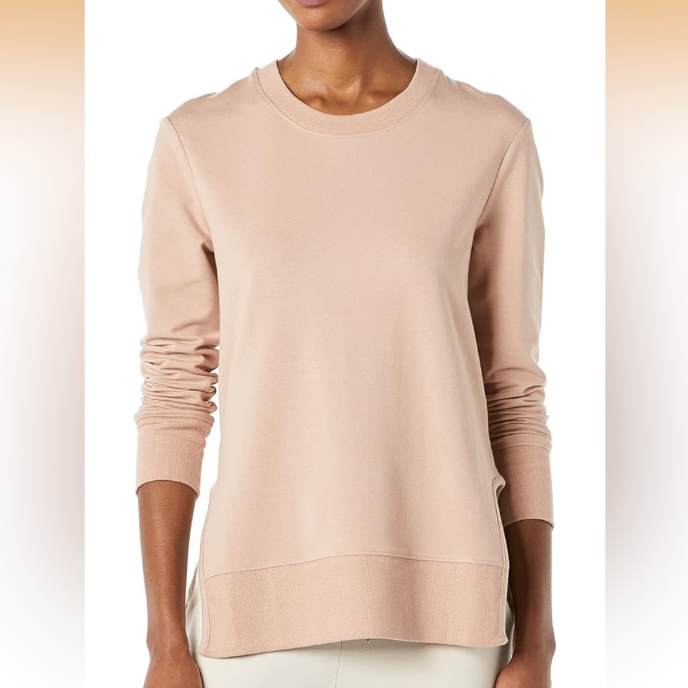 Daily Ritual NWT❗️Tunic Stretch Cotton Modal terry T Shirt